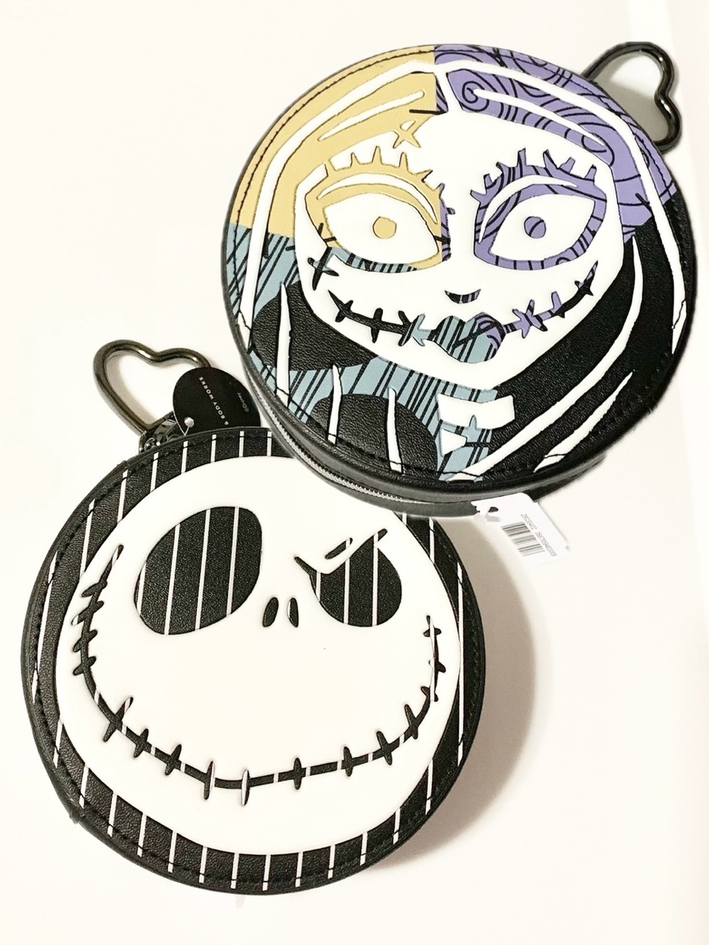 Bath & Body Works Nightmare Before Christmas Coin Purse Mini Bag Jack Sally NEW